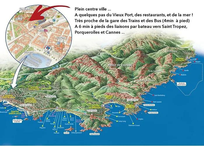 Liberte Plein Centre * Saint-Raphaël